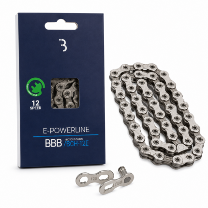 BBB Cycling E-PowerLine E-Bike Kette BCH-12E – 12-fach / 136 Glieder