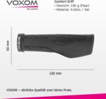 VOXOM GR20 Lenkergriffe Kraton/Gel schwarz – Bild 3