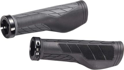 VOXOM GR20 Fahrradgriffe aus Kraton / Gel in Schwarz