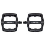 TATZE Flatpedal CONTACT COMPOSITE Stahlachse - Uni., schwarz – Bild 2